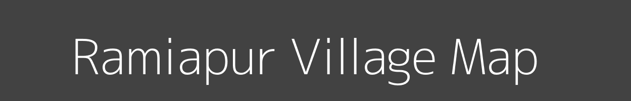 Map of Ramiapur Village in Uttar Pradesh Image