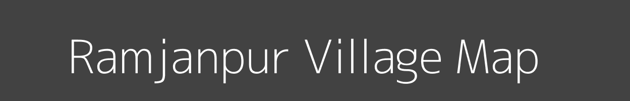 Map of Ramjanpur Village in Uttar Pradesh Image