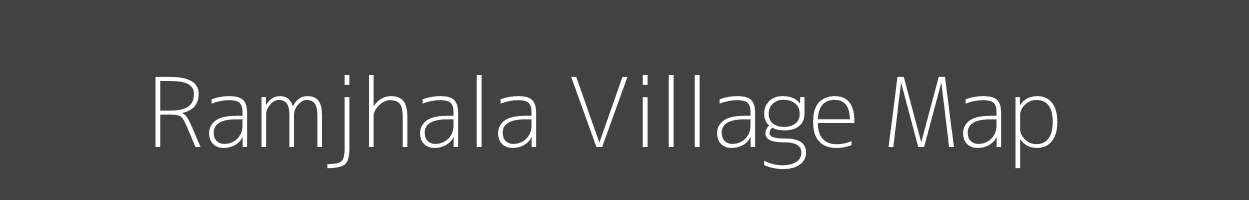 Map of Ramjhala Village in Madhya Pradesh Image