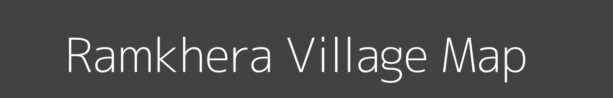 Map of Ramkhera Village in Uttar Pradesh Image