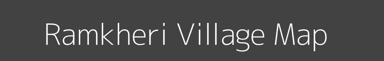 Map of Ramkheri Village in Madhya Pradesh Image