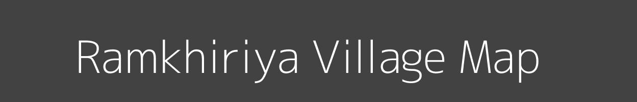 Map of Ramkhiriya Village in Madhya Pradesh Image