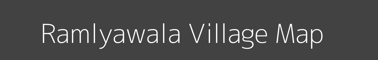 Map of Ramlyawala Village in Rajasthan Image