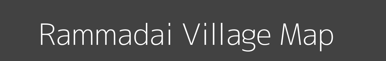 Map of Rammadai Village in Uttar Pradesh Image