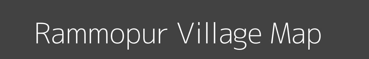 Map of Rammopur Village in Uttar Pradesh Image