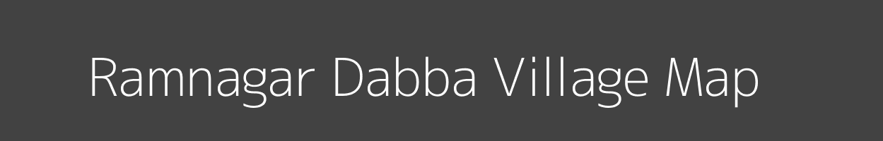 Map of Ramnagar Dabba Village in Uttar Pradesh Image