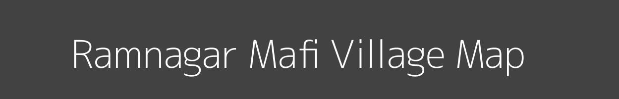 Map of Ramnagar Mafi Village in Uttar Pradesh Image