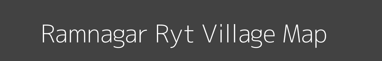 Map of Ramnagar Ryt Village in Madhya Pradesh Image