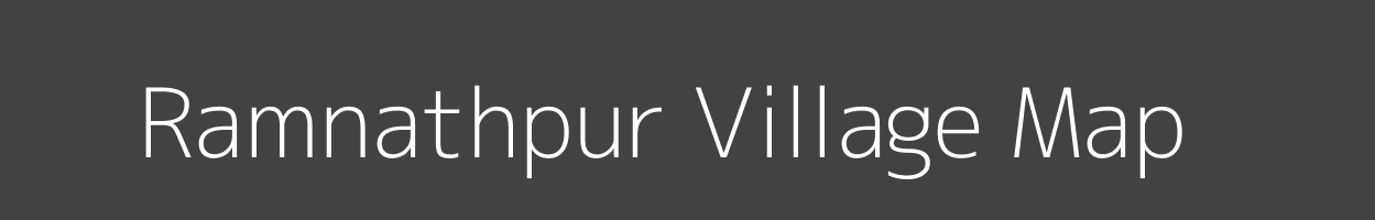 Map of Ramnathpur Village in Uttar Pradesh Image