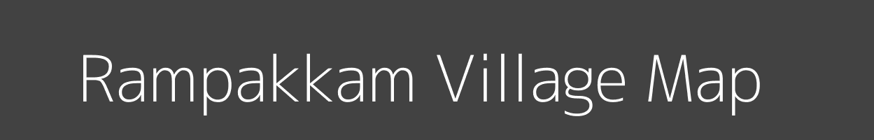 Map of Rampakkam Village in Tamil Nadu Image