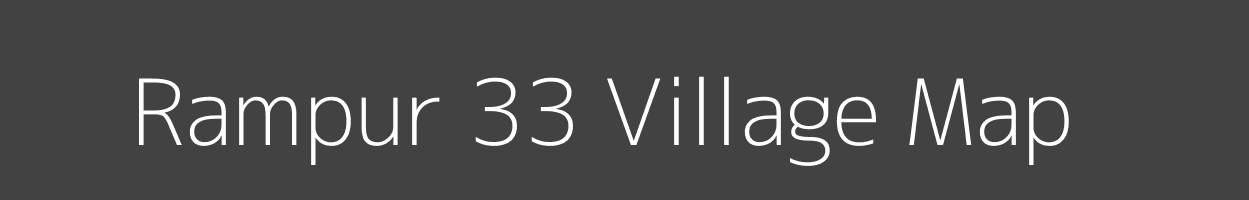 Map of Rampur 33 Village in Uttar Pradesh Image