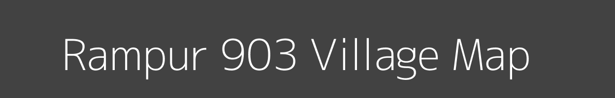 Map of Rampur 903 Village in Madhya Pradesh Image