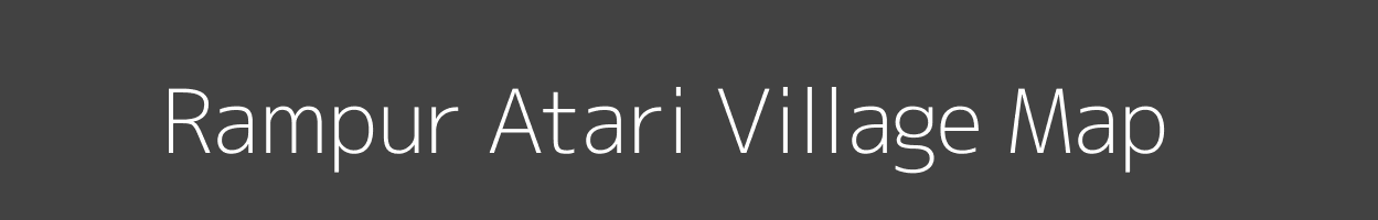 Map of Rampur Atari Village in Uttar Pradesh Image