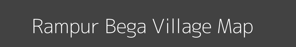 Map of Rampur Bega Village in Uttar Pradesh Image