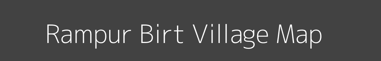 Map of Rampur Birt Village in Bihar Image