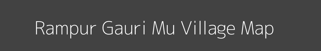 Map of Rampur Gauri Mu Village in Uttar Pradesh Image