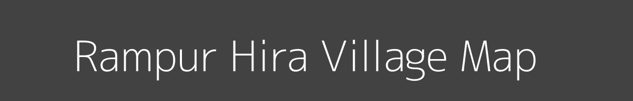 Map of Rampur Hira Village in Uttar Pradesh Image