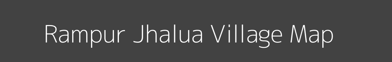 Map of Rampur Jhalua Village in Uttar Pradesh Image