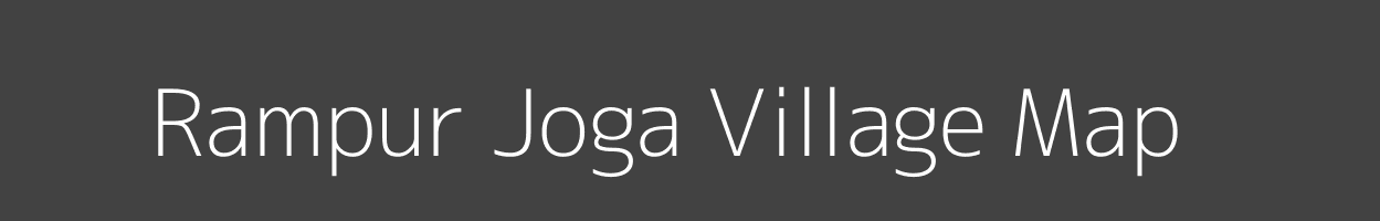 Map of Rampur Joga Village in Uttar Pradesh Image