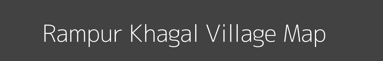 Map of Rampur Khagal Village in Uttar Pradesh Image