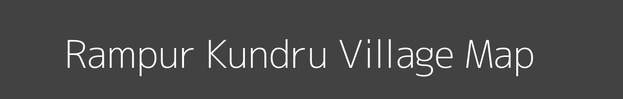 Map of Rampur Kundru Village in Uttar Pradesh Image