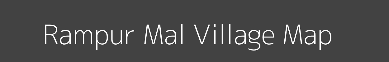 Map of Rampur Mal Village in Madhya Pradesh Image