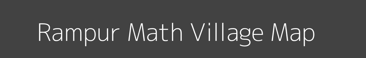 Map of Rampur Math Village in Bihar Image