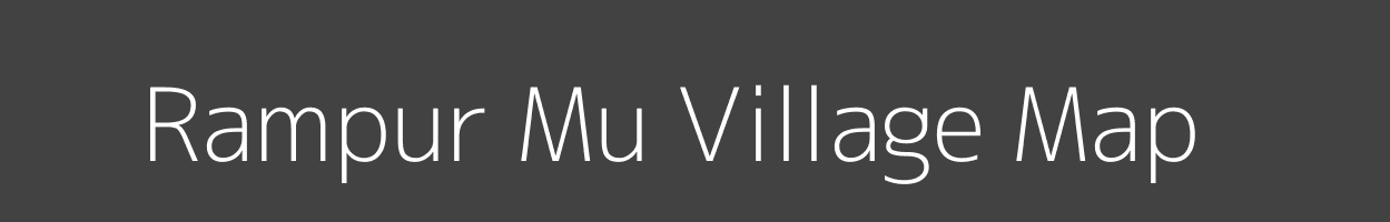 Map of Rampur Mu Village in Maharashtra Image