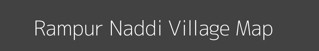 Map of Rampur Naddi Village in Uttar Pradesh Image