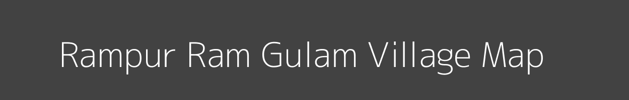 Map of Rampur Ram Gulam Village in Uttar Pradesh Image