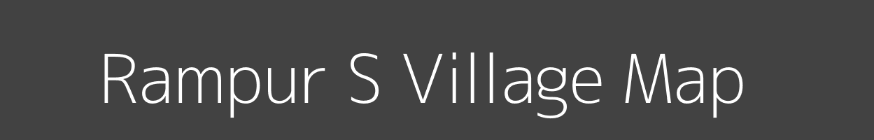 Map of Rampur S Village in Maharashtra Image