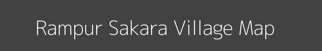 Map of Rampur Sakara Village in Uttar Pradesh Image