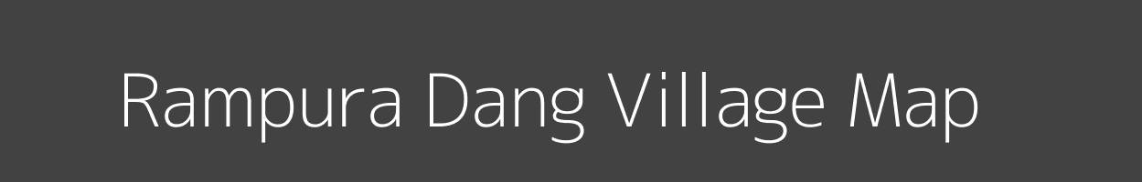 Map of Rampura Dang Village in Madhya Pradesh Image