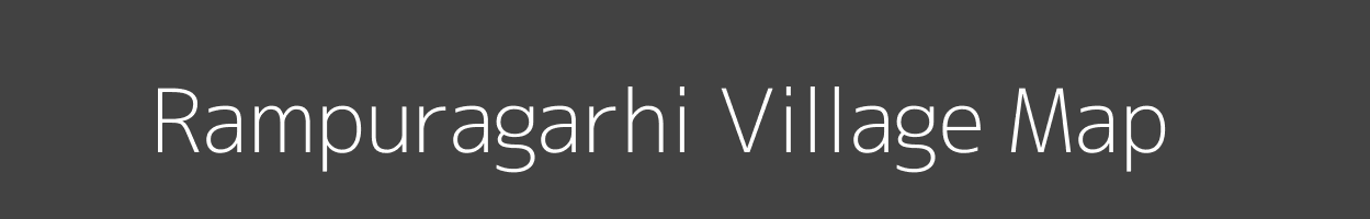 Map of Rampuragarhi Village in Madhya Pradesh Image