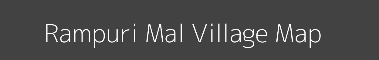 Map of Rampuri Mal Village in Madhya Pradesh Image