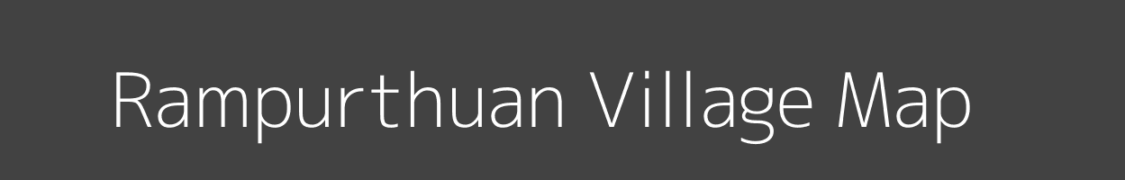 Map of Rampurthuan Village in Uttar Pradesh Image