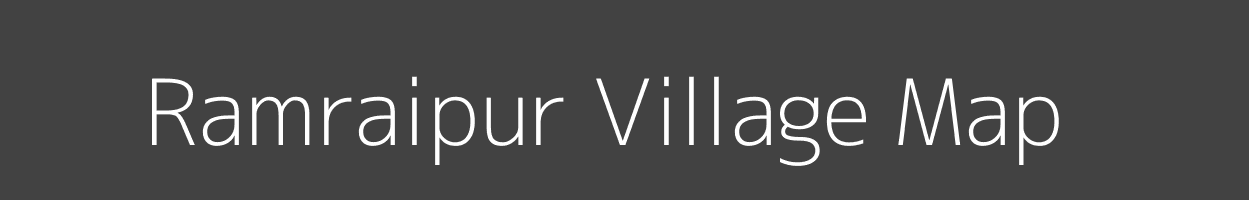 Map of Ramraipur Village in Uttar Pradesh Image