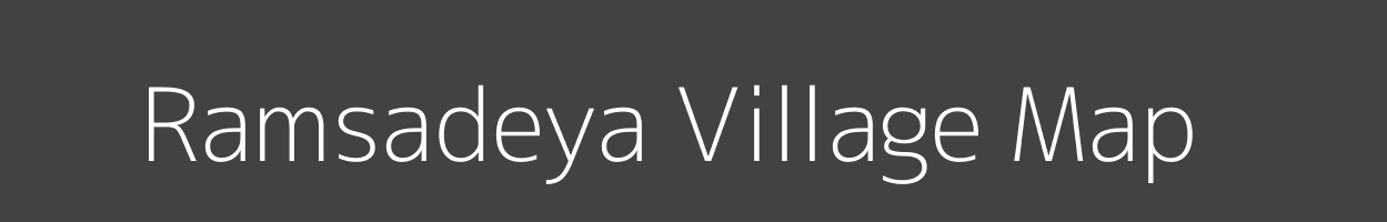 Map of Ramsadeya Village in Jharkhand Image