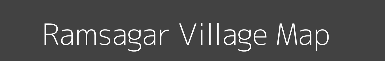 Map of Ramsagar Village in Madhya Pradesh Image