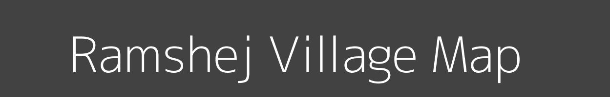 Map of Ramshej Village in Maharashtra Image