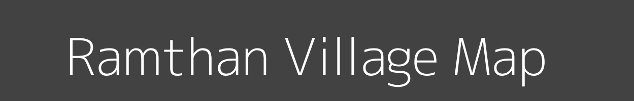 Map of Ramthan Village in Madhya Pradesh Image