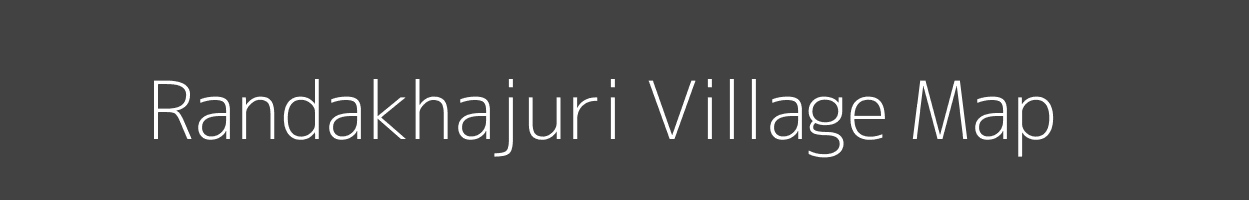 Map of Randakhajuri Village in Odisha Image