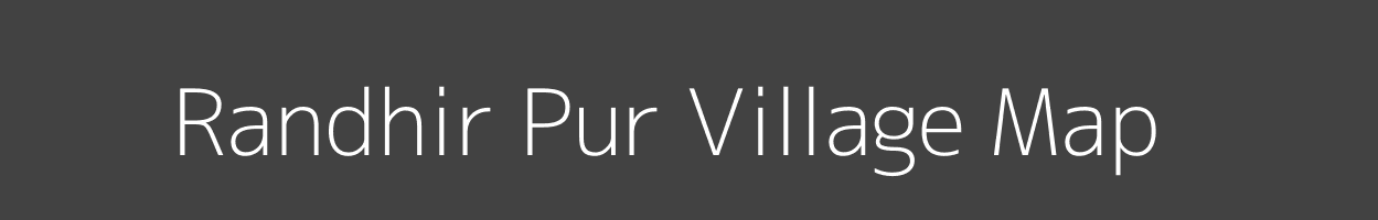 Map of Randhir Pur Village in Uttar Pradesh Image