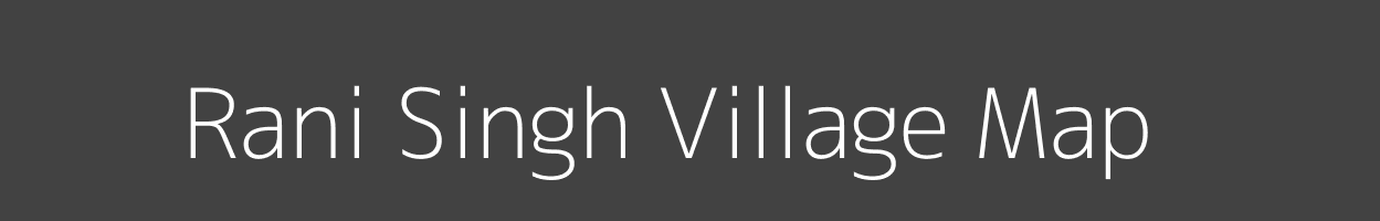 Map of Rani Singh Village in Madhya Pradesh Image