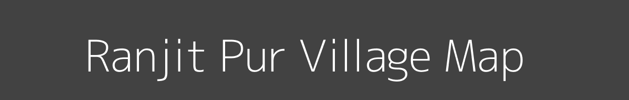 Map of Ranjit Pur Village in Jammu and Kashmir Image