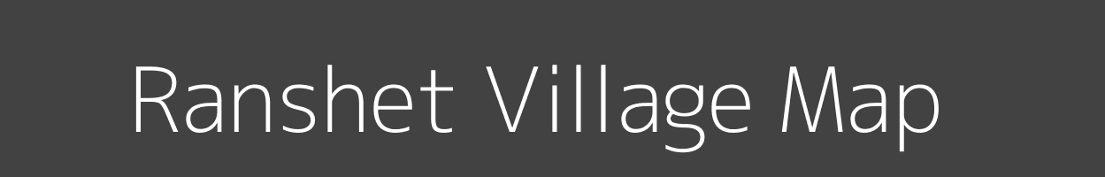 Map of Ranshet Village in Maharashtra Image