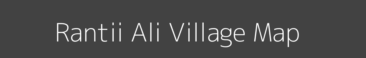 Map of Rantii Ali Village in Arunachal Pradesh Image