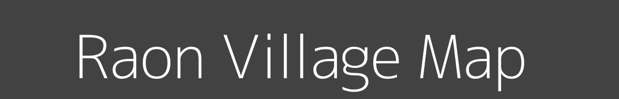 Map of Raon Village in Madhya Pradesh Image