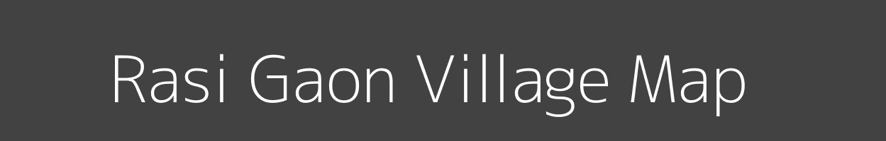 Map of Rasi Gaon Village in Uttar Pradesh Image