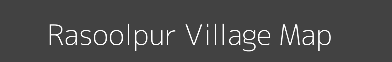 Map of Rasoolpur Village in Uttar Pradesh Image